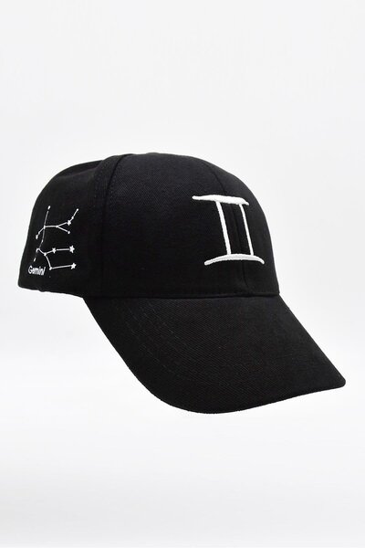 Külah Men's Embroidered Astrology Horoscope Hat - Gemini Horoscope