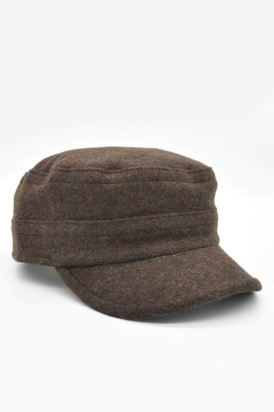 Külah Men's Wool Castro Hat-brown