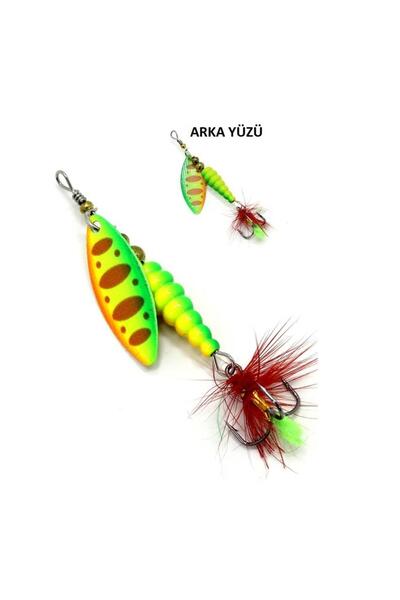 CAPTAIN 6050 Bugbao 4.5gr Döner Kaşık Mepps Renk 1