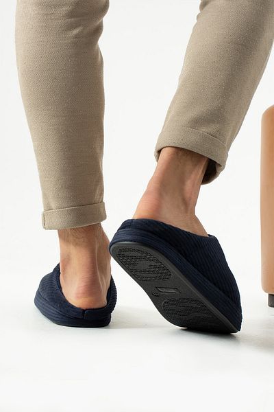 ALTUVATEKS Men's Home and Guest Slippers with Wool Inside