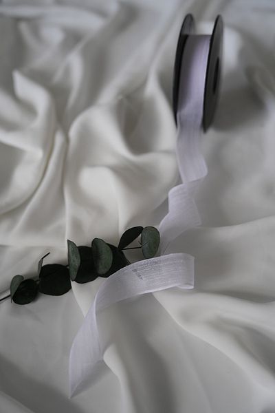 İstoria Bridal 3 Meter Nopeli Linen Ribbon