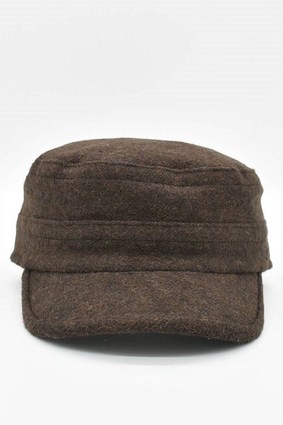 Külah Men's Wool Castro Hat-brown