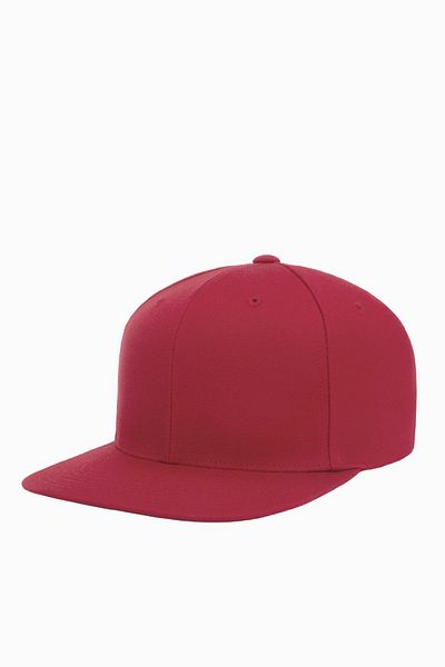 Külah Claret Red Hiphop Snapback Hat - Basic Street Design