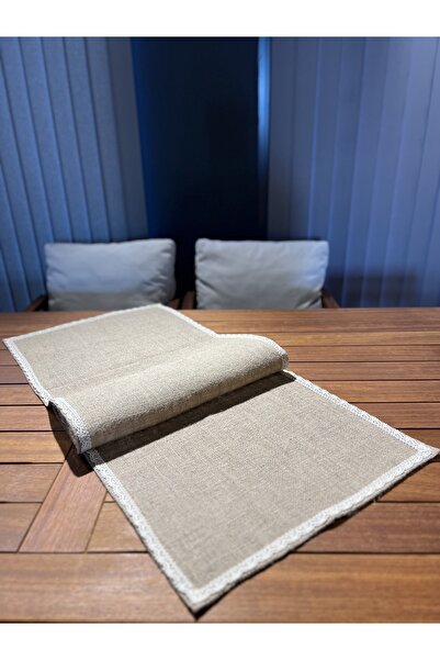 Bener Concept Jüt Dantel Detaylı Runner