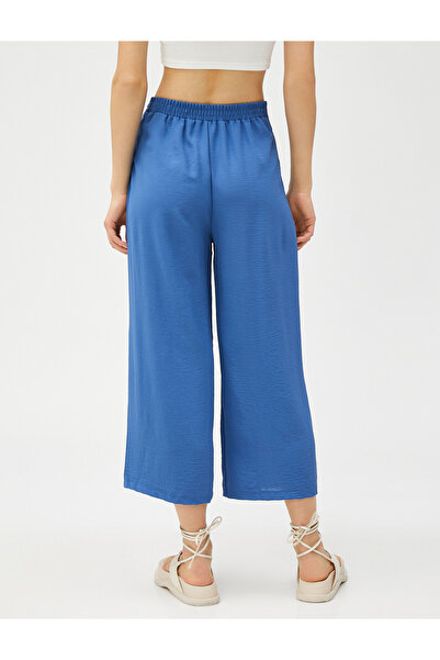 Koton Šipky s širokými nohavicemi s vysokým pasem