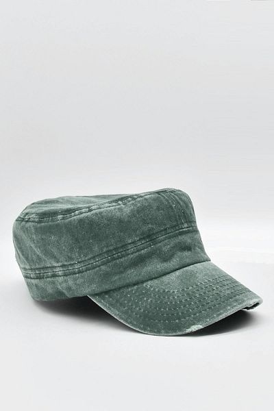 Külah Men's Castro Hat Cap Vintage Cap-Green