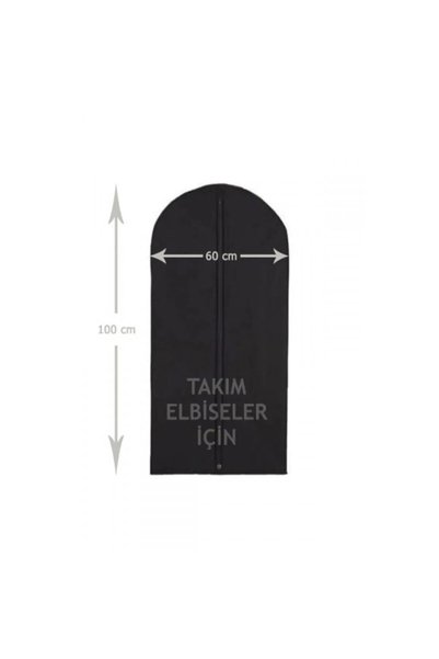 CocoVia (4 Pcs) Suit Cover with Zipper Clothing Coat Gamboç Dress Cover Protective Storage Bag - Closet Organizer Garment Protection Cover