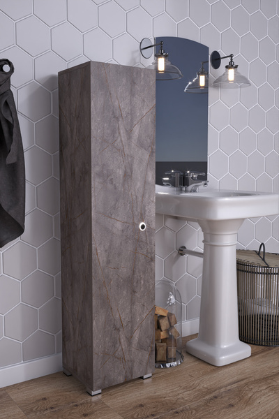 moka park avm Saltik Çok Amaçlı Tek Kanatlı Raflı Dolap Gri