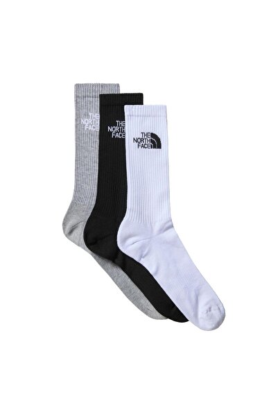 THE NORTH FACE Multi Sport Cush Crew Sock 3P 3-Pack Unisex Socks Nf0A882H3Ow1...