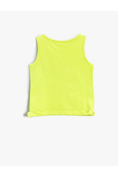 Koton Undershirt Ice Cream Printed Crew Neck