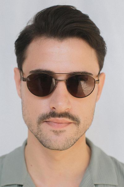 Bilge Karga Maija Bronze Brown Men's Sunglasses