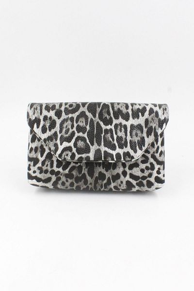 Chantaky 110 1500 Geantă de umăr leopard alb