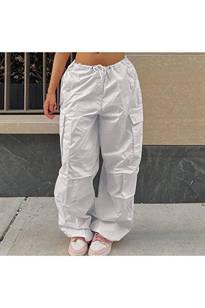 ARDSU Kadın Kargo Pantolon ,Düşük Bel Eğlence Koşu Yürüyüş Spor Egzersiz Geni...