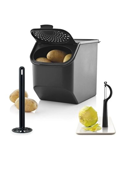Tupperware Kiler ve Peri Set. Patates Ezici, Soyacak ve 5.5 LT Kiler.