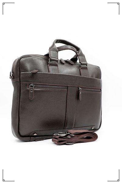 Derimo Leather حقيبة جلدية أصلية وحقيبة كمبيوتر محمول