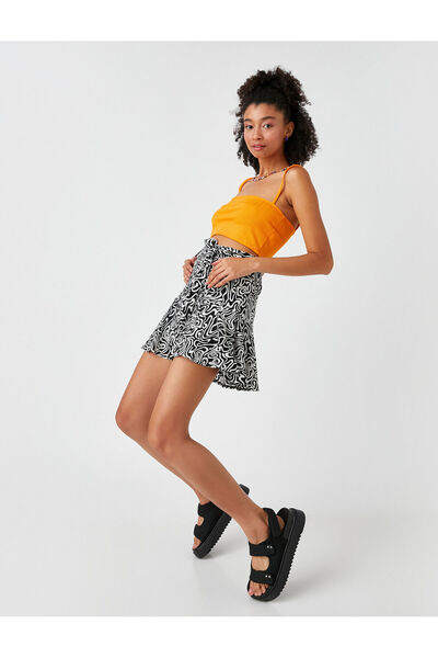 Koton Μίνι Σορτς Φούστα Floral