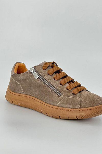 Mammamia D24Ka-335 Women's Leather Casual Shoes