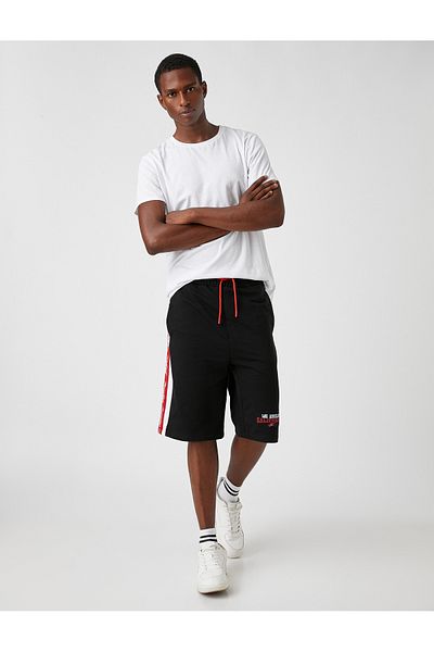 Koton Bedruckte Basketballshorts