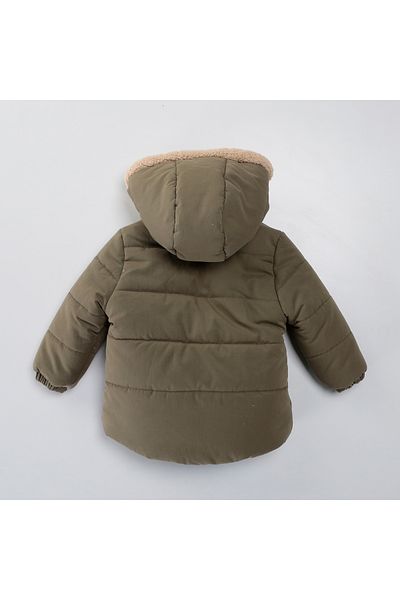 Midimod Gold Boy's Teddy Bear Coat