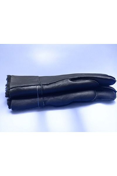 Sir Cliffson Genuine Leather Furry Men's Gloves