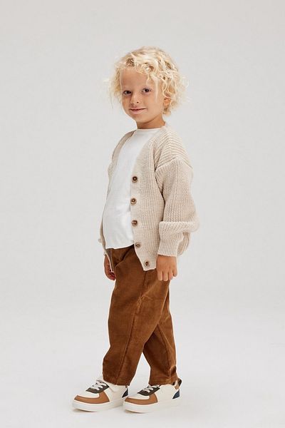 Monila New Season Unisex Children's Front Buttoned Knitwear Cardigan