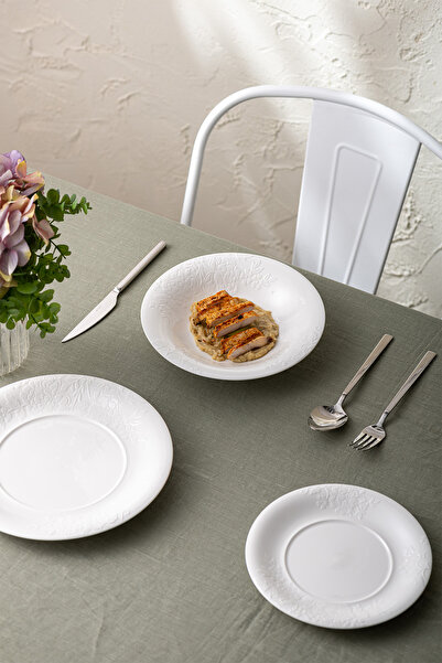 İSTANBUL PORSELEN Istanbul Porcelain Magnolia Pit Plate 22 cm