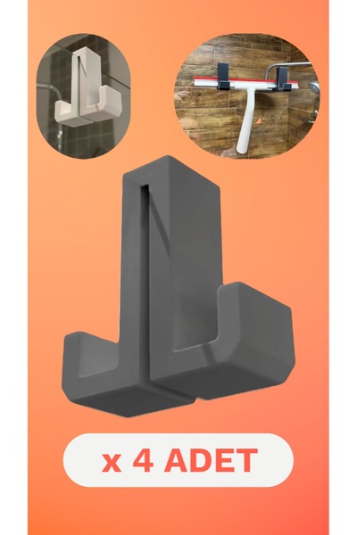 Bonolupo 4 Adet Duşakabin Camı İçin Çift Taraflı Dayanıklı Askı - Minimalist ...