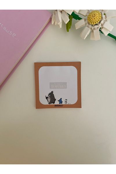 Hara Company Ghibli Studio Totoro 9X9 Size Memopad