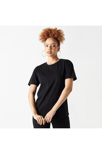 Kappa Logo Embroidered T-shirt with Short Sleeves