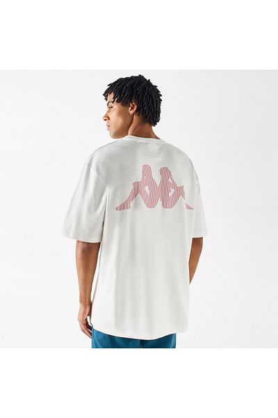 Kappa Logo Print T-shirt with Short Sleeves and Crew Neck