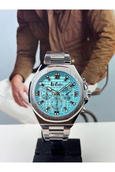Lee Cooper STEEL MEN'S WRISTWATCH 5 ATM WATERPROOF