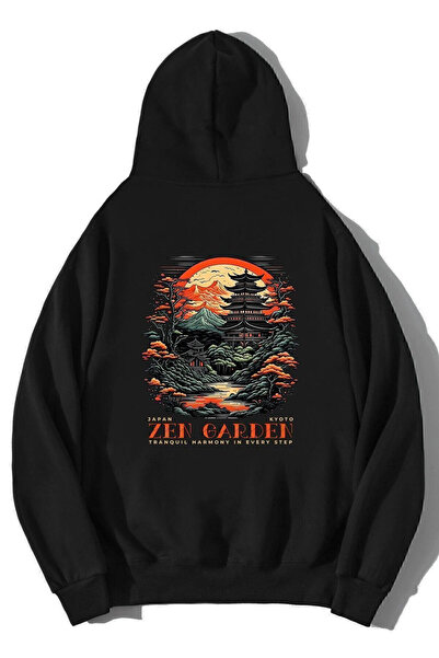 bellanova Unisex Oversize Hooded Hoodie - Reverse Face Feelings, Φούτερ ειδικ...