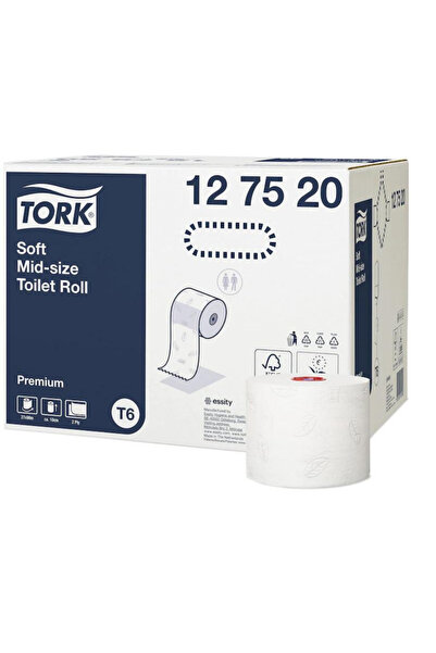 TORK Çift Rulo Tuvalet Kağıdı Premium 90mx27li