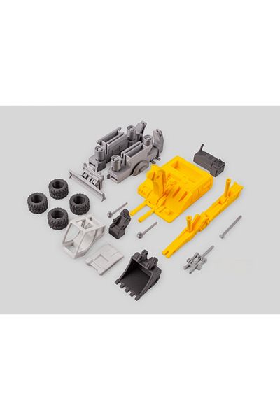 Solo Game Excavator, Educational Toy Solego Toy Construction Set for Children Age 7 and up 40 cm