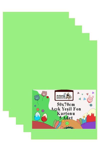 Artlantis Background Cardboard 50X70 cm 120 Gr 5 Pieces 50*70 cm Colorful Bac...