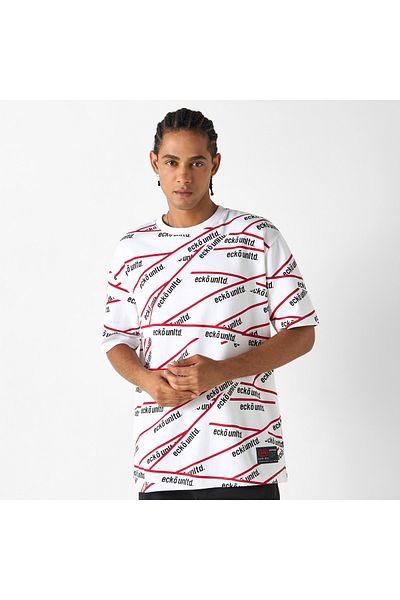ECKO Unltd Printed T-shirt with Short Sleeves and Crew Neck