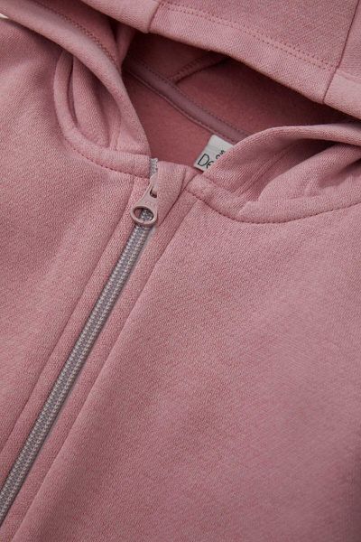 DeFacto Baby Girl Soft Feather Hooded Zipper Sweatshirt - D0750A524Au