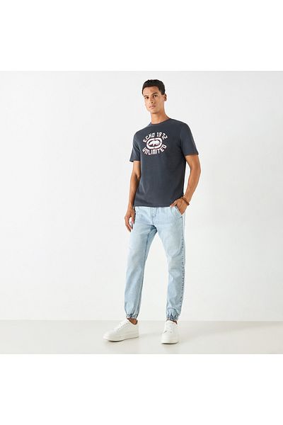 ECKO Unltd Typographic Print Crew Neck T-shirt