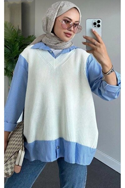 DAMGA Collection Sweater with Shirt