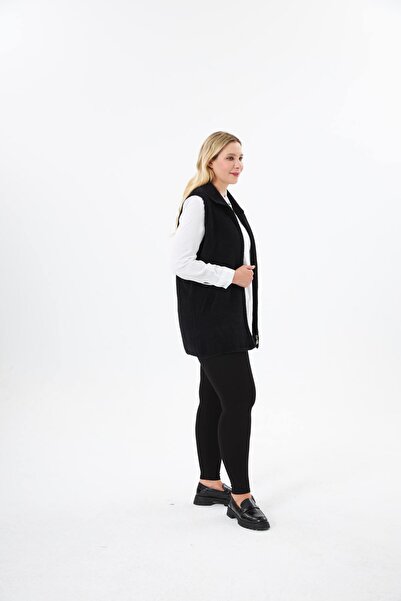 BELİN أنجورا انغلق طوق الطفل سترة تريكو