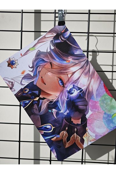 Yenaplanner Mousepad pentru jocuri Genshin Impact Furina 28x40