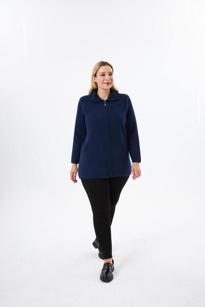 BELİN سترة أنجورا بسحاب للأطفال