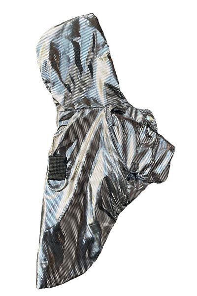 PetiliDünya Disco Raincoat Cat Dog Raincoat (100% Water Repellent)
