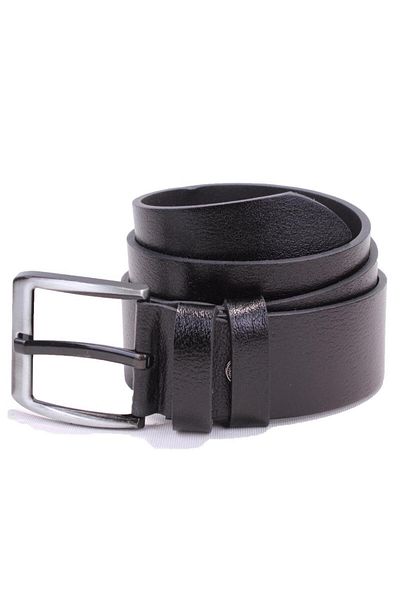 DAGOSTER DMK26-463DG Μαύρη ανδρική ζώνη 4,5 cm από γνήσιο δέρμα