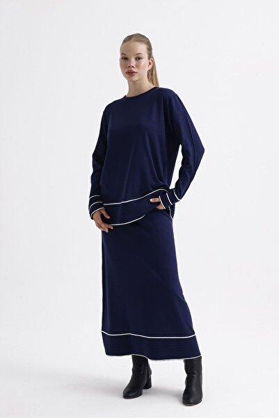 Butik Triko Etekli Takım. Merserize soğuk iplik.