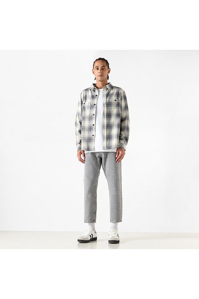 Lee Cooper Checked Shirt with Long Sleeves and Pocket