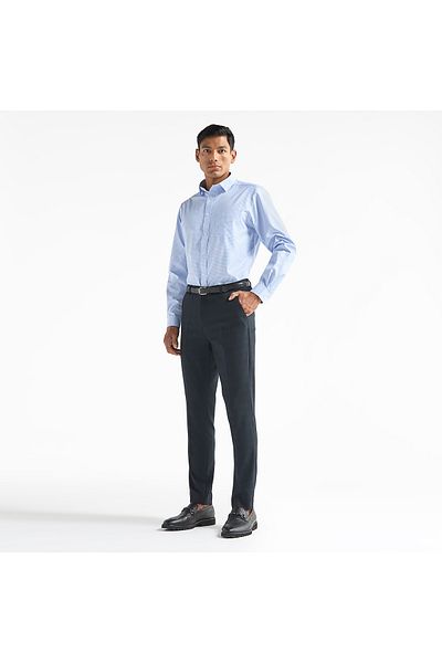 FAV Regular Fit Checked Shirt with Chest Pocket