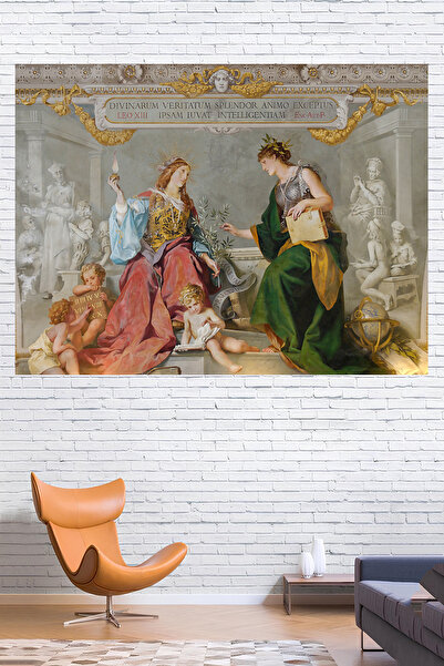 Vendini فن النهضة - سجادة دوار وغطاء حائط Tapestry