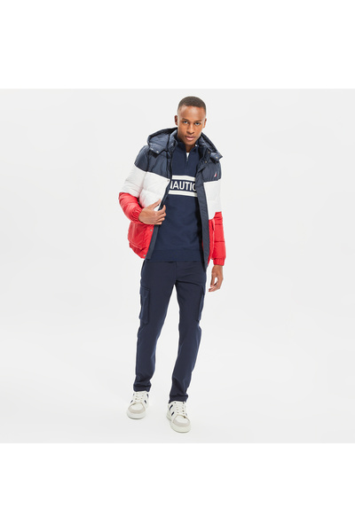 Nautica ΑΝΔΡΙΚΟ ΜΠΟΥΦΑΝ ΣΚΟΥΡΟ ΜΠΛΕ