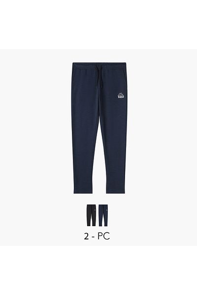 Kappa Set of 2 - Kappa Joggers with Drawstring Closure